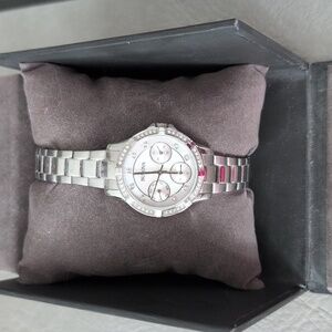 BULOVA 96N109 Stainless Steel Swarovski Crystal Women Watch